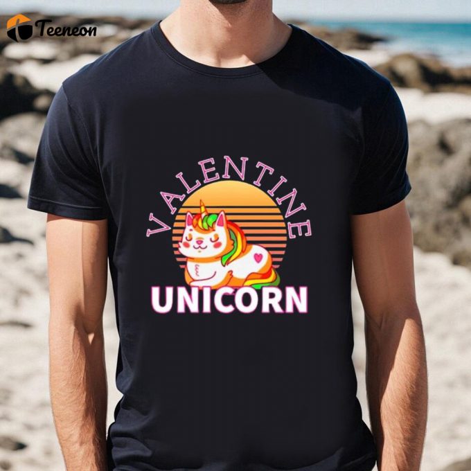 Cute Unicorn Valentine Shirts For Girls &Amp;Amp; Women – Perfect Gift For Valentine S Day 1