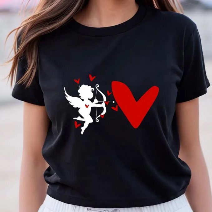 Cute Valentine S Day Shirts: Love-Struck By Valentine Cupid S Shot - Shop Now! 4