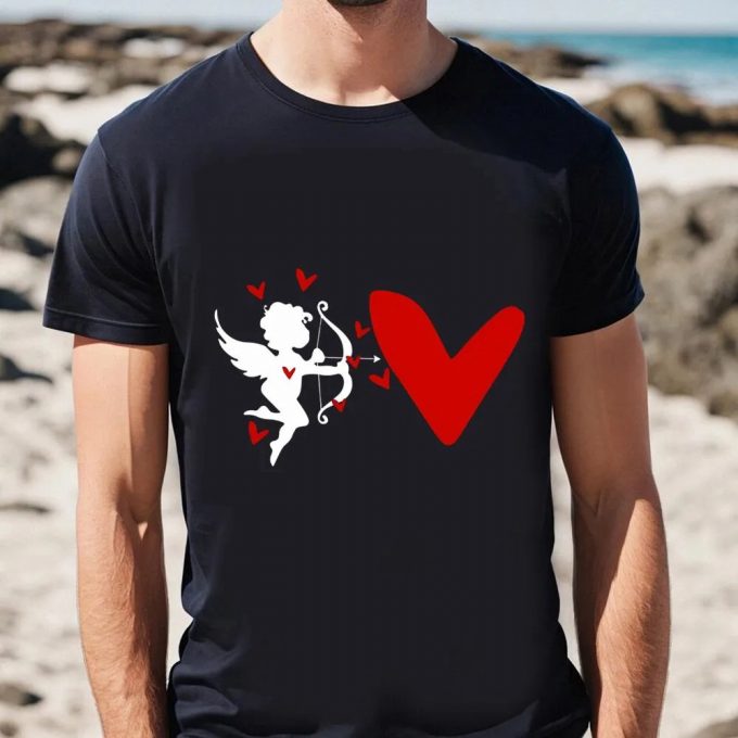 Cute Valentine S Day Shirts: Love-Struck By Valentine Cupid S Shot - Shop Now! 6