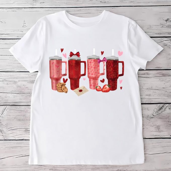 Cute Valentines Day Shirts, Valentines Candy Heart And Obsessive Cup Disorder Shirt 2