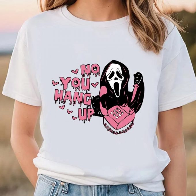 Cute Valentines Day Shirts, Valentines Day Scream Horror Movie Shirt 2