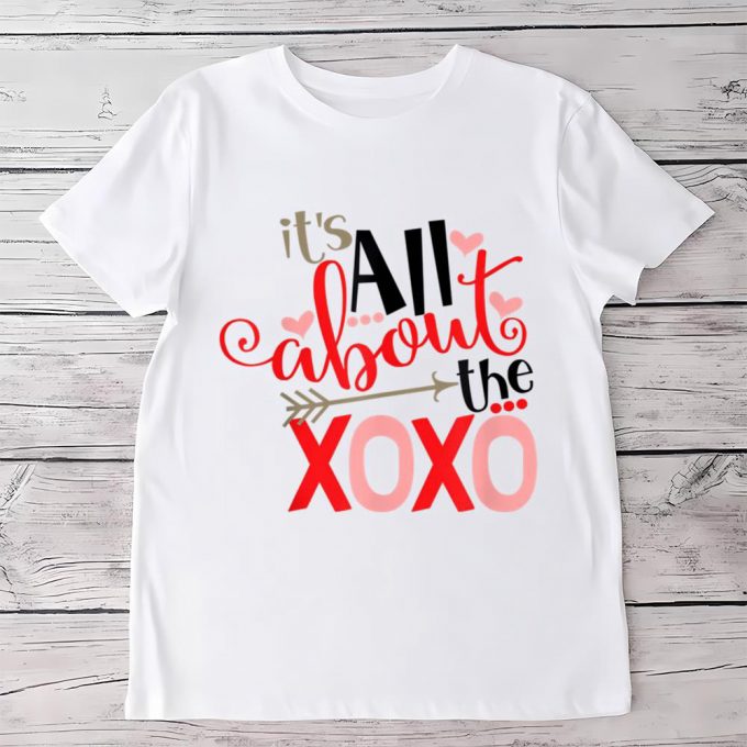 Cute Valentines Day Shirts, Valentine’s Day T-Shirt, Xoxo Valentine’s Gift Shirt 2