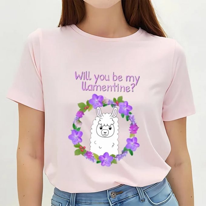 Cute Valentines Day Shirts, Will You Be My Valentine T-Shirt 2