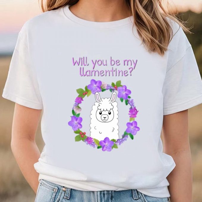 Cute Valentines Day Shirts, Will You Be My Valentine T-Shirt 3