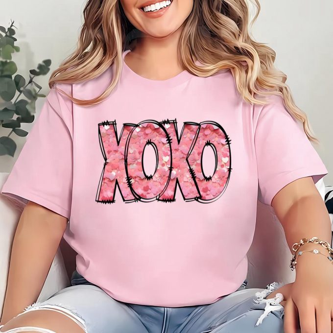 Cute Valentines Day Shirts, Xoxo Valentines Day Shirt 3