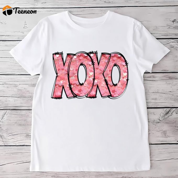 Cute Valentines Day Shirts, Xoxo Valentines Day Shirt 1