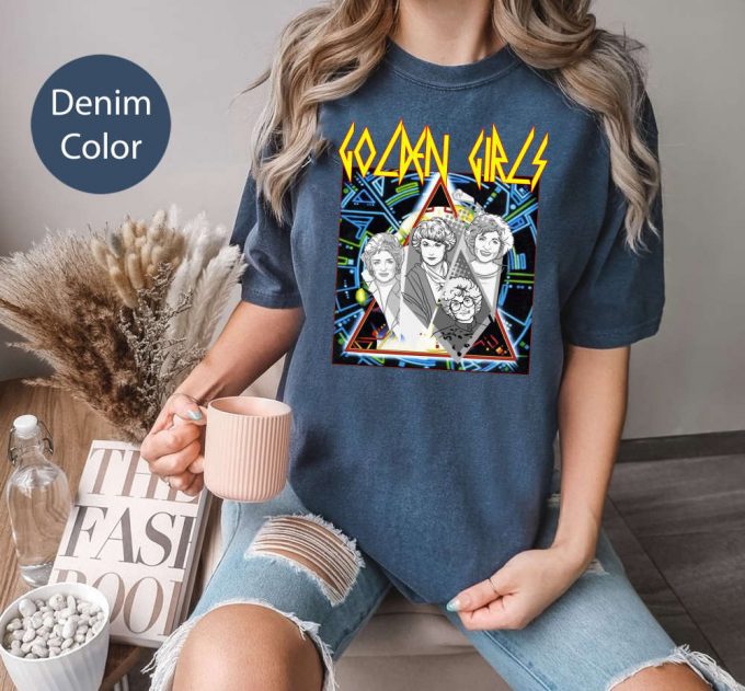 Def Leppard The Golden Girls T-Shirt: Funny Retro Shirt 2023 2