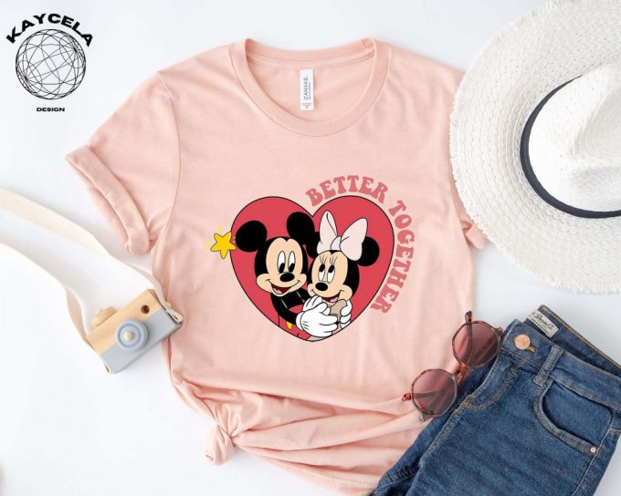 Disney Better Together Valentine Shirt &Amp; Sweatshirt: Celebrate Valentine S Day With Mickey &Amp; Minnie Limited Edition Disney Valentine S Day Apparel 2