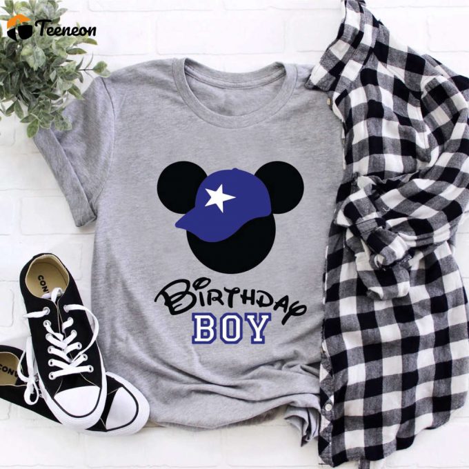 Disney Birthday Boy Shirt - Stylish Men S Gift For Mickey Themed Birthdays 1