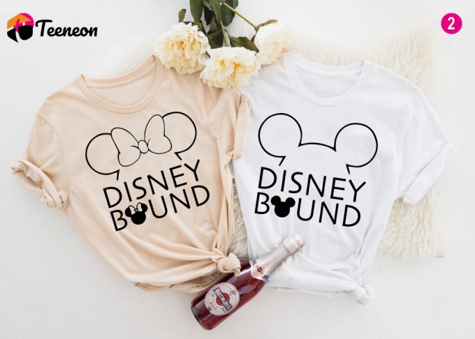 Disney Bound T-Shirts: Stylish Disney Family Tees For Disney World Vacation 1