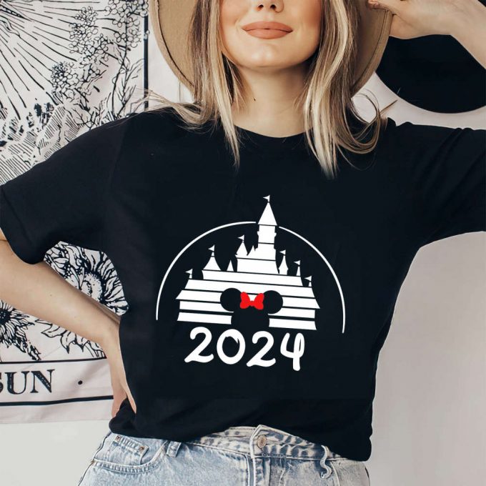 Unleash The Magic With Disney Castle Family Shirt - Perfect For Disney Vacation Retro Castle 2024 Disney Mickey Minnie Shirt And Disneyland Enthusiasts - Rock Your Style With This Magic Kingdom Shirt! 2