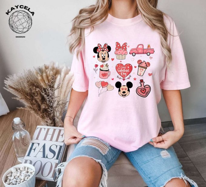 Disney Drink And Snack Valentines Shirt: Celebrate Love With Disney Valentines Day Shirt &Amp; Couple Shirts For Disney Honeymoon At Disneyland! 2