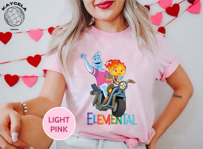 Disney Elemental Ember And Wade Shirt: Unleash The Magic With Elemental Chemical Reaction - Perfect Disney Pixar Family Shirt For Disneyworld Shirts 2