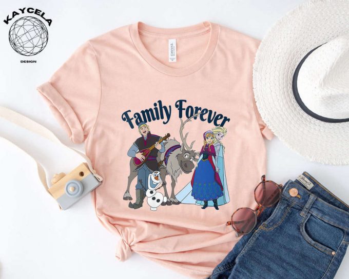 Disney Frozen Family Forever Shirt: Magical Elsa Women S Shirt &Amp; Frozen Kingdom Apparel 2