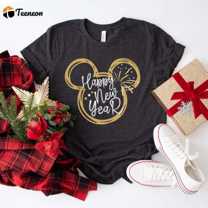 Disney Happy New Year Shirt – Mickey Trip Disneyland Vacation Family Matching &Amp;Amp; Travel 1