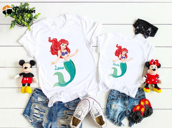 Disney Little Mermaid Ariel Shirt: Black Girl Magic Empowering Black Queen Woman Shirt 1