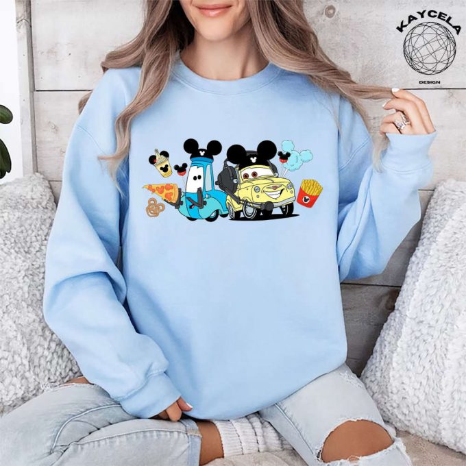 Disney Luigi And Guido Shirt Cars Land Tee Cars Friends Disney Cars Movie Disney Friends Shirt 2