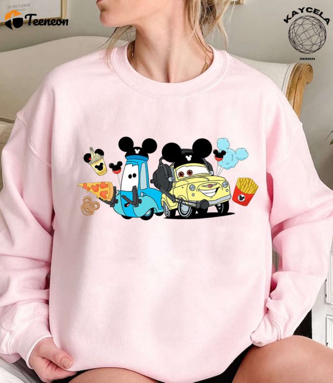 Disney Luigi And Guido Shirt Cars Land Tee Cars Friends Disney Cars Movie Disney Friends Shirt 1