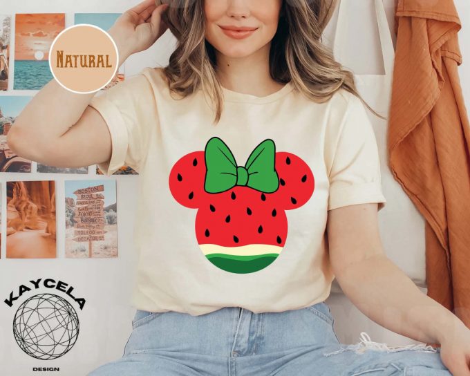 Disney Mickey And Minnie Watermelon Shirt: Perfect Disney Summer Shirt For Watermelon Lovers! Get Matching Disney Family Shirts Now! 2