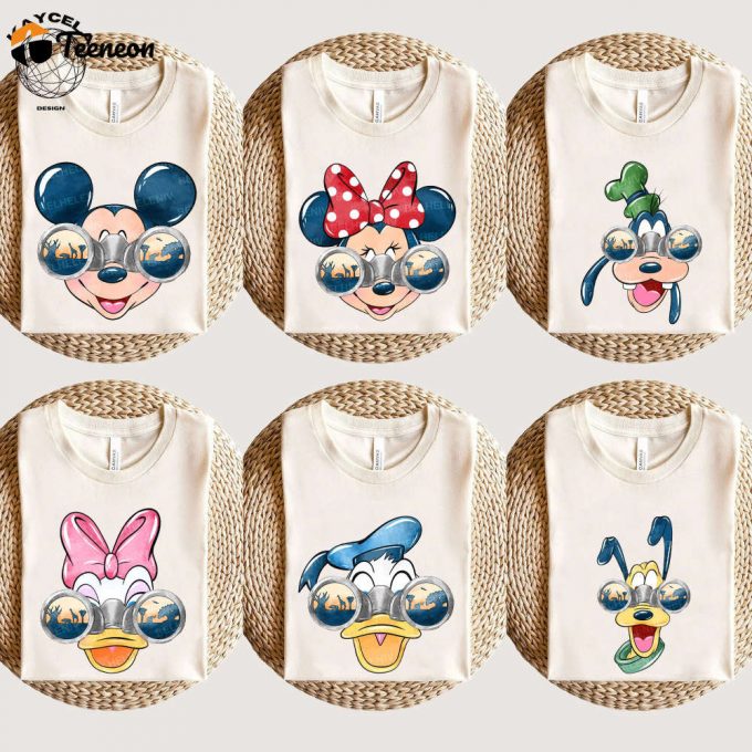 Disney Mickey &Amp;Amp; Minnie Safari Shirt Animal Kingdom &Amp;Amp; Family Matching Shirts Disney Trip Shirts - Mickey &Amp;Amp; Friends 1