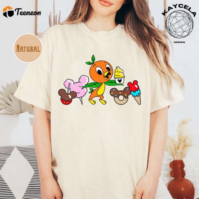 Disney Orange Bird Snacks Shirt - Best Day Ever Sunshine Trip Tee - Disney Snack Collection 1