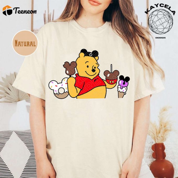 Disney Pooh Bear Snacks Shirt: Winnie The Pooh Trip Tee For The Whole Family - Best Day Ever Matching Disney Shirt 1