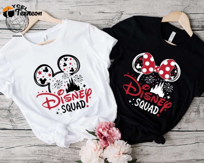 Magical Disney Squad Shirts: Elevate Your Family S Fun With Disney Trip 2024 Group Tees &Amp;Amp; Family Vacation Shirts 1