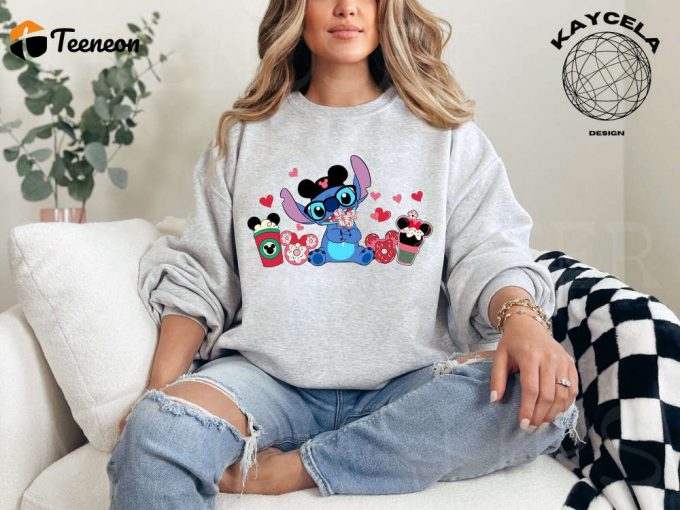 Disney Stitch Valentine Shirt: Be My Valentine With This Adorable Disney Valentine S Day Shirt! 1