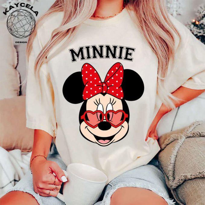 Magical Disney Valentine Couple Shirt: Celebrate Love With Disney Valentines Day Shirt &Amp; Mickey Minnie Valentine Gift 2