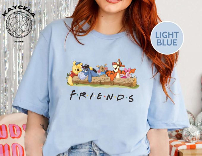 Disney Winnie The Pooh Shirt: Cute Friends &Amp; Disneyland Trip Shirt For Women 2