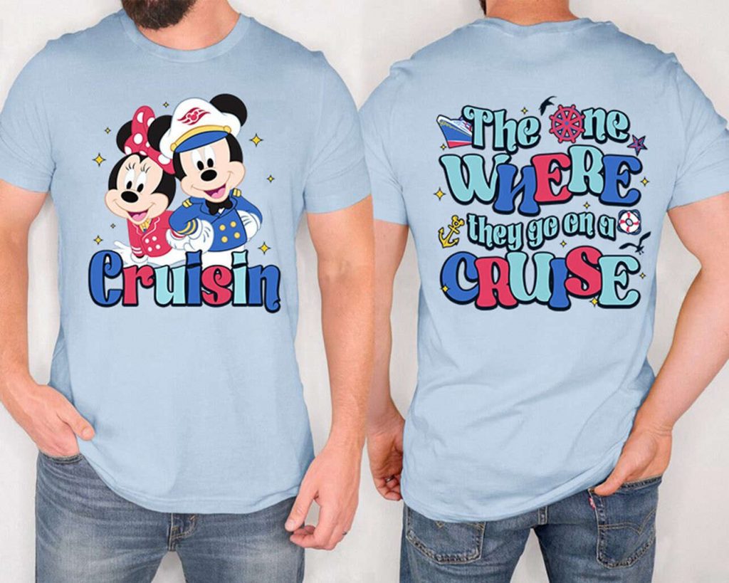 Disneyland Cruise Family Shirts - Mickey &Amp; Friends 2024 Trip Tee Fun Cruise Souvenirs 2