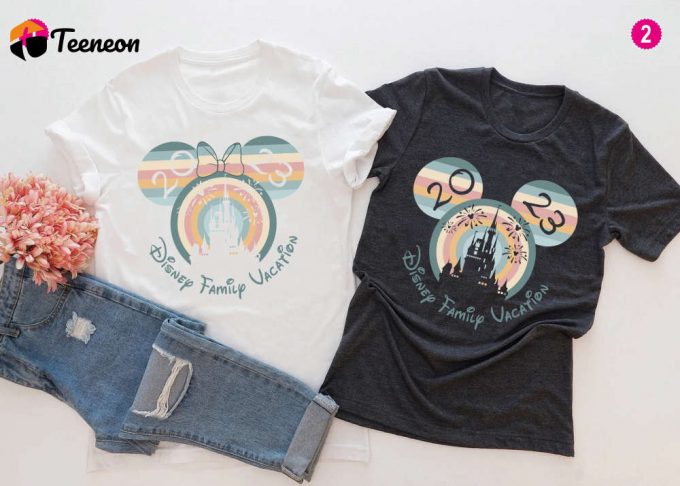 Disneyland Family Shirts 2024: Fun &Amp;Amp; Matching Disney Vacation Trip And Ear Shirt Options 1