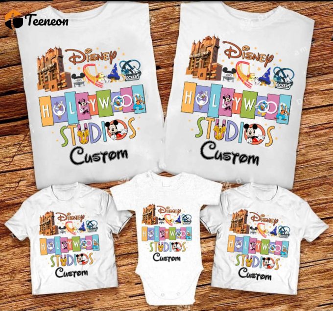 Disneyland Hollywood Studios Custom Family Trip Shirt 2024 1