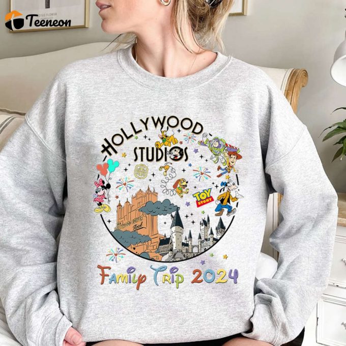 Disneyland Hollywood Studios Shirts Family Matching Disneytrip 2024 Mickey Tee 1