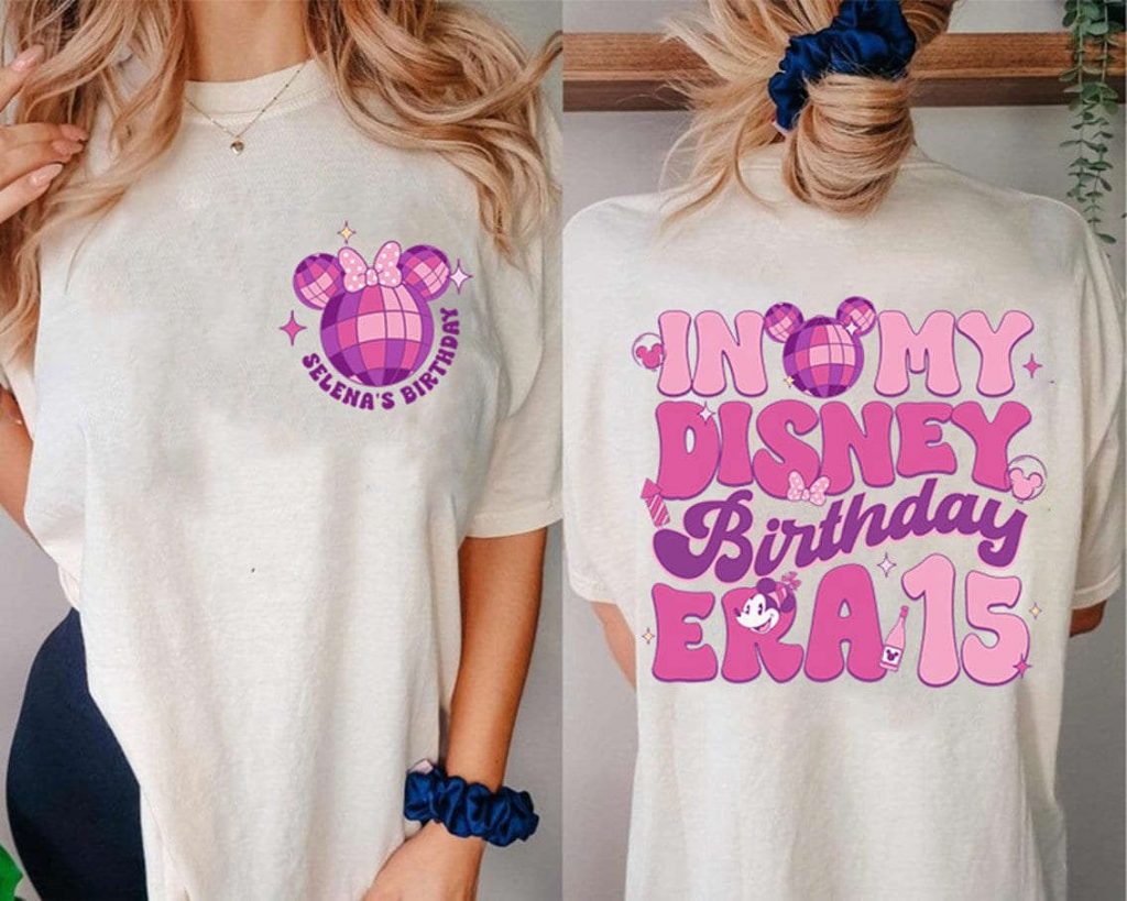 Disneyland In My Birthday Era Shirt | Custom Birthday Shirt | Birthday Girl Shirt | Birthday Era Shirt | Funny Birthday Shirt Birthday Gifts 2