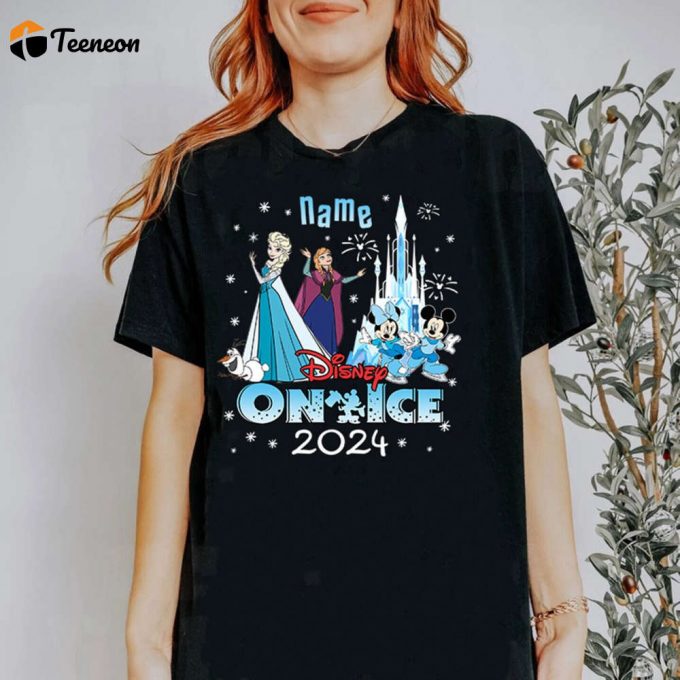 Disneyland On Ice Shirt Family Vacation Epcot &Amp;Amp; Princess Shirts 2024 1