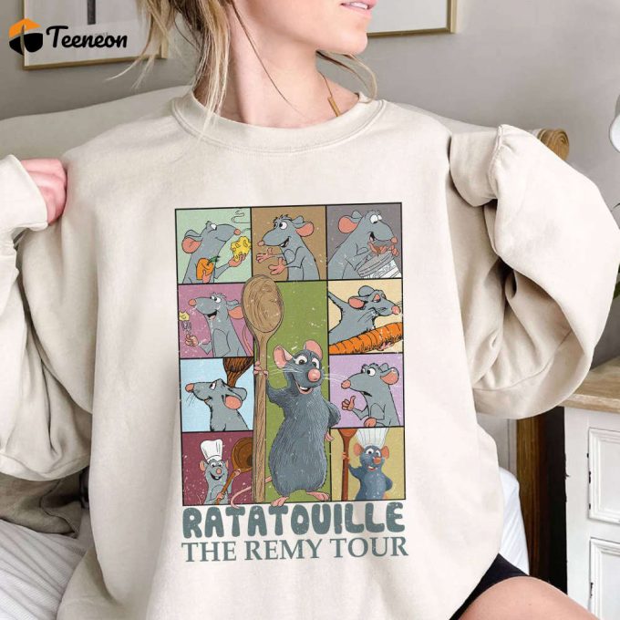 Disneyland Remy Ratatouille Tour Shirt - Chef Mouse Anyone Can Cook - Family Vacation 2024 Tee 1