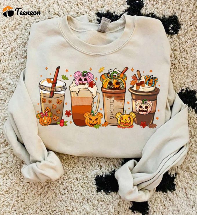 Disneyland Fall Mickey Sweatshirt: Cozy And Stylish Fall Shirt For Disney Lovers 1