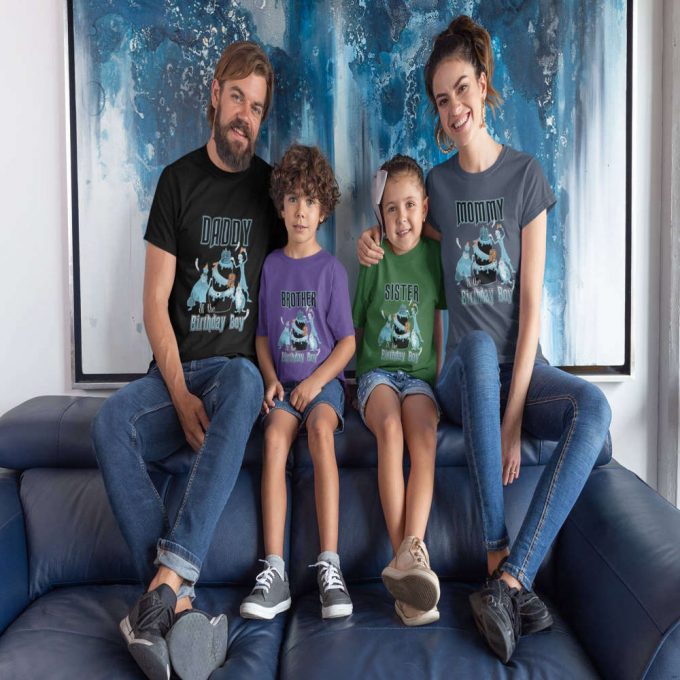 Haunted Mansion Family Birthday Shirt: Spooky Matching Crew Squad 2