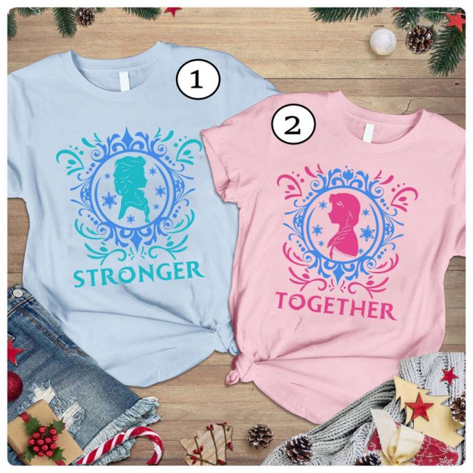 Frozen Elsa &Amp; Anna Sister Shirt Disneyland Girl Trip Matching Shirts Frozen Movie &Amp; Princess Birthday Shirt 2