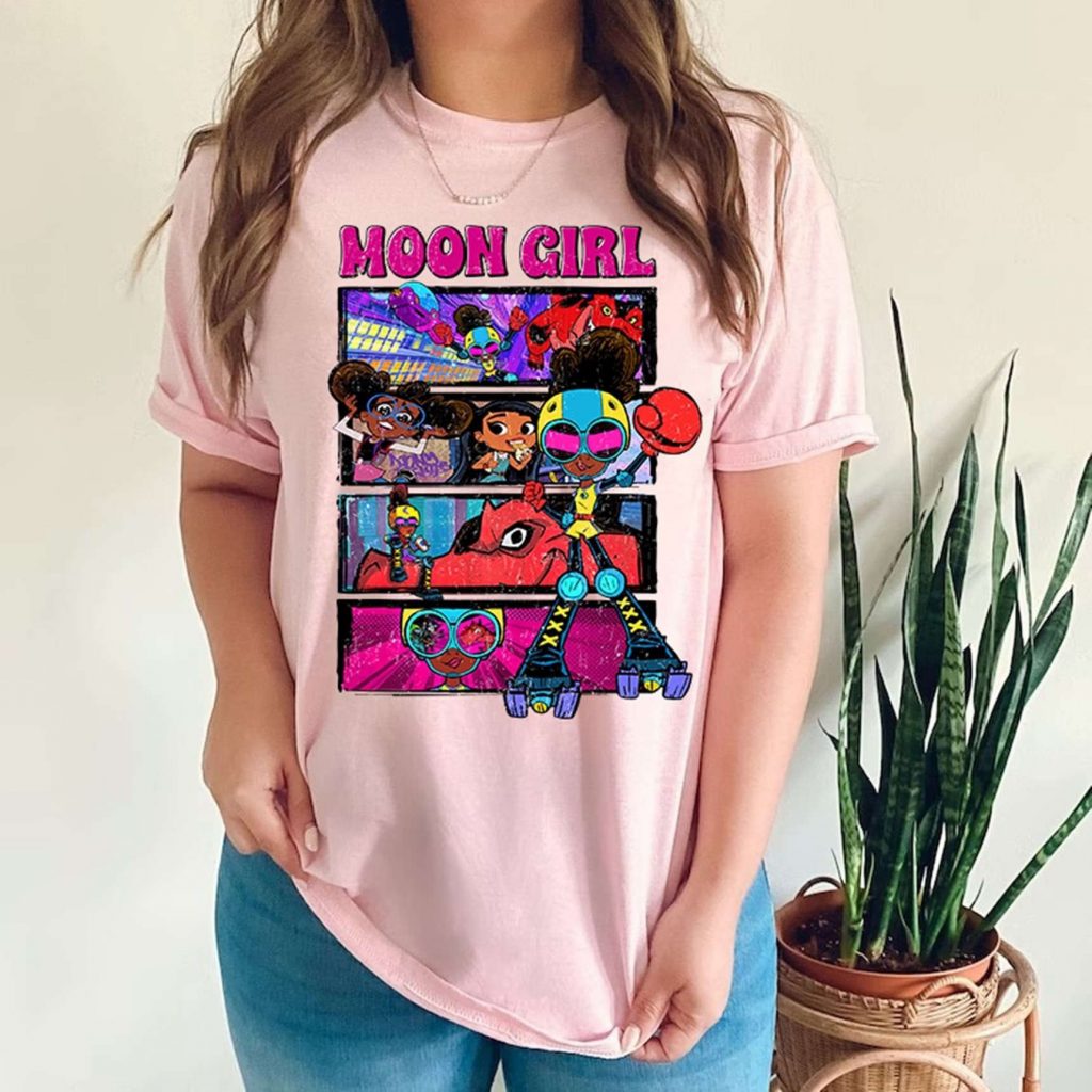 Girl Dinosaur Shirt Moon Girl And Devil Dinosaur Movie 2023 Mcu Fan Gift 2