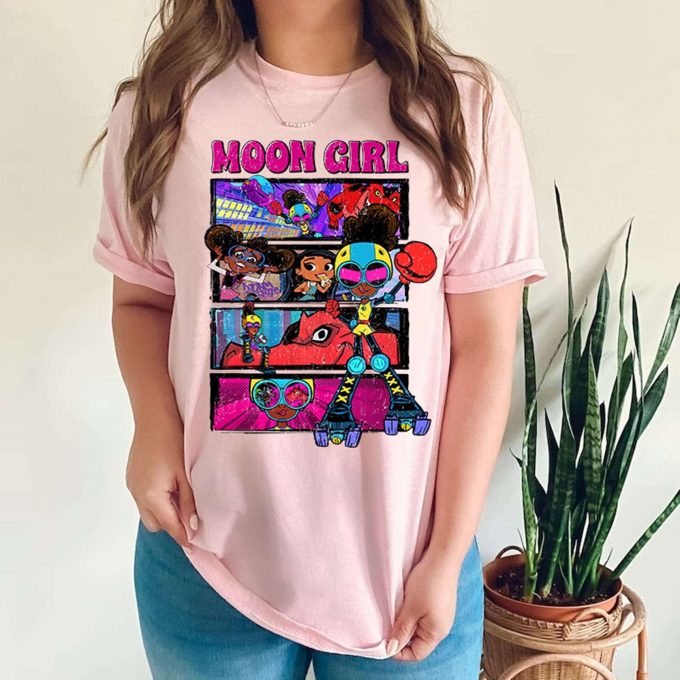 Girl Dinosaur Shirt Moon Girl And Devil Dinosaur Movie 2023 Mcu Fan Gift 1