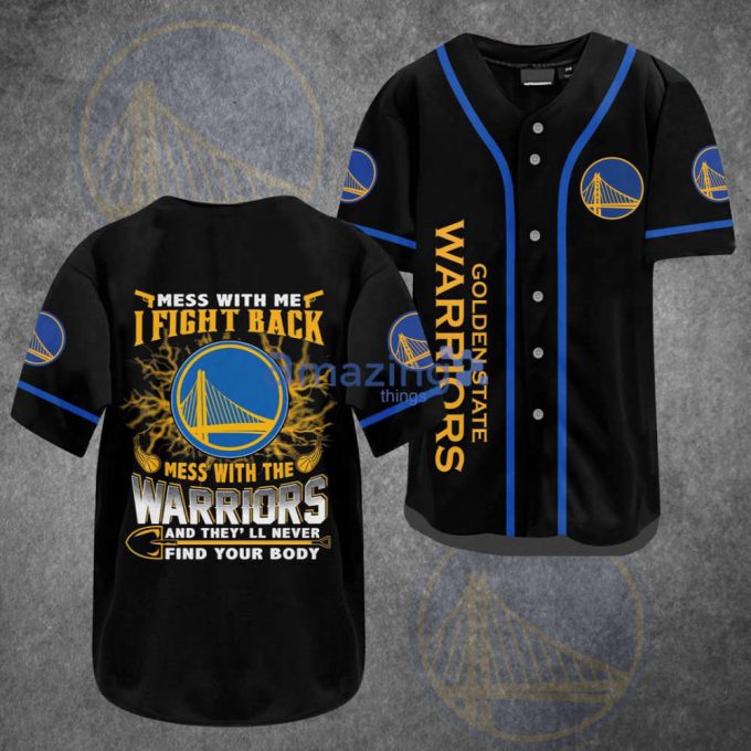 Golden State Warriors Baseball Jersey 2