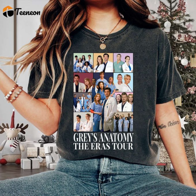 Discover Your Greys Anatomy Fan Style With The Eras Tour Shirt 1