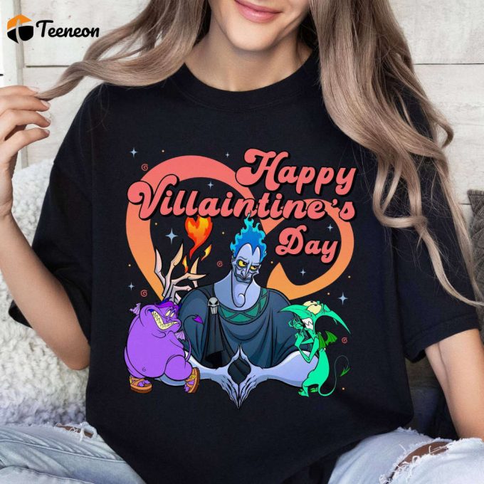 Disney Hades Villain Shirt - Perfect For Valentine S Day At Disneyland &Amp;Amp; Disneyworld 1