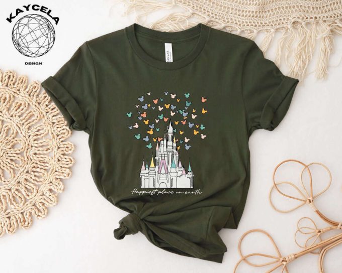 Experience The Magic With Our Happiest Place On Earth Shirt Disney Magical Castle Family Vacation Walt Disney Family Shirt 2