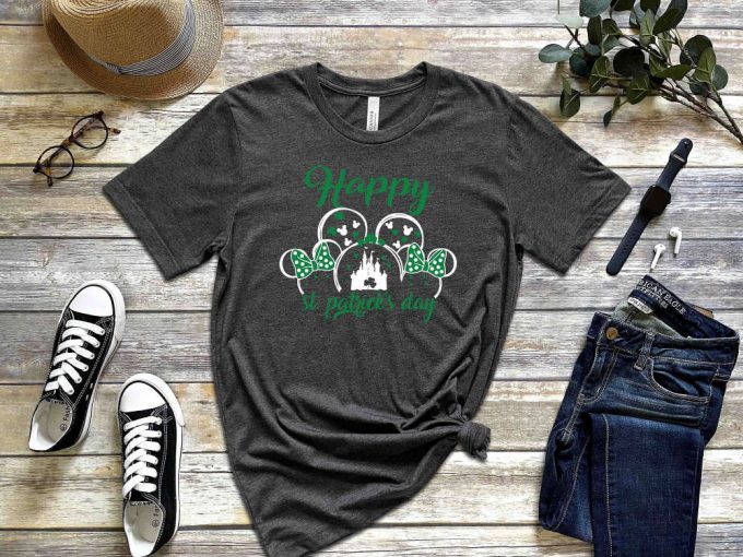 Shamrock Shirt: Celebrate St Patrick S Day With Disney S Mickey And Minnie! Lucky Clover &Amp; Irish Day Shirt For Mouse Family 2