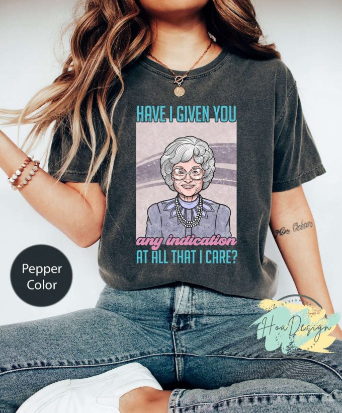 Stay Golden With Sophia Petrillo Shirt - The Golden Girls Comfort Colors T-Shirt 2