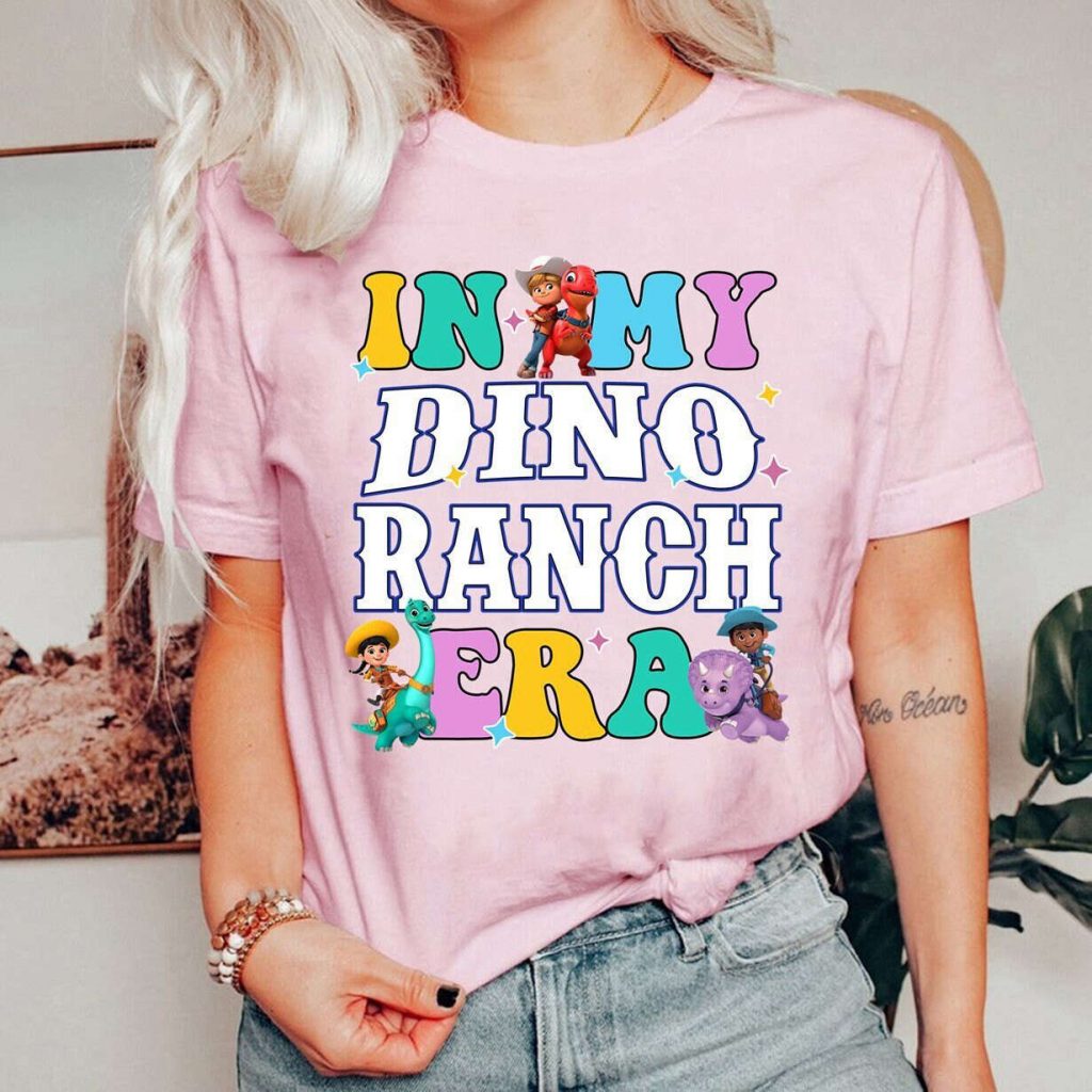 Dino Ranch Birthday Boys Shirt In My Dino Ranch Era Perfect For Dino Ranch Theme Parties 2