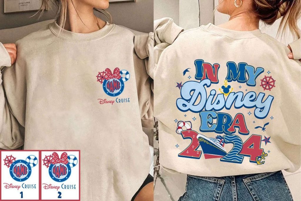 In My Disneyland Era 2024 Shirt Cruise Line Family T-Shirt Mickey Cruise Sweatshirt 2